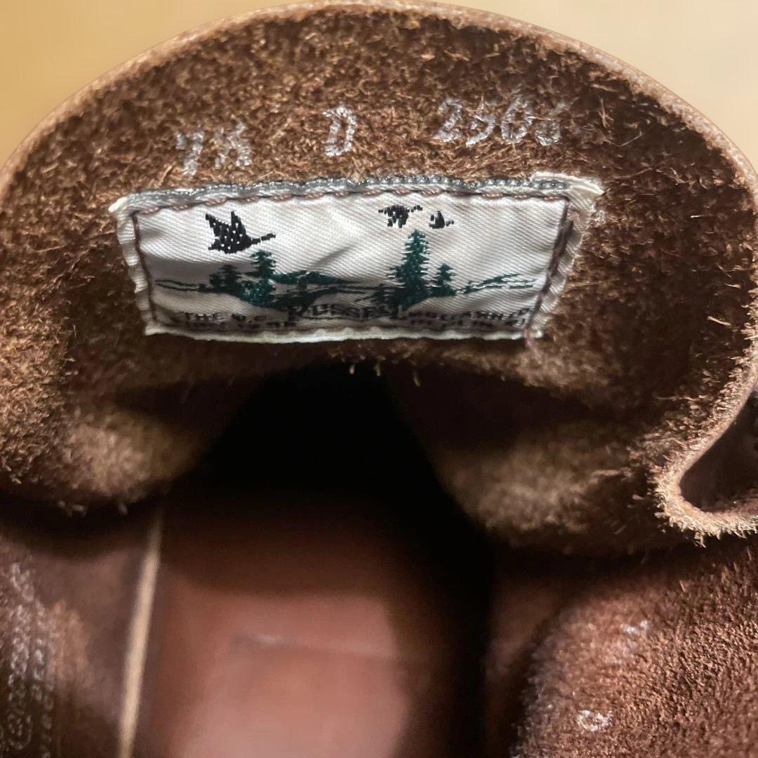 ラッセルモカシン　希少ダブルバンプブーツ　サイズUS 7.5D バードシューター