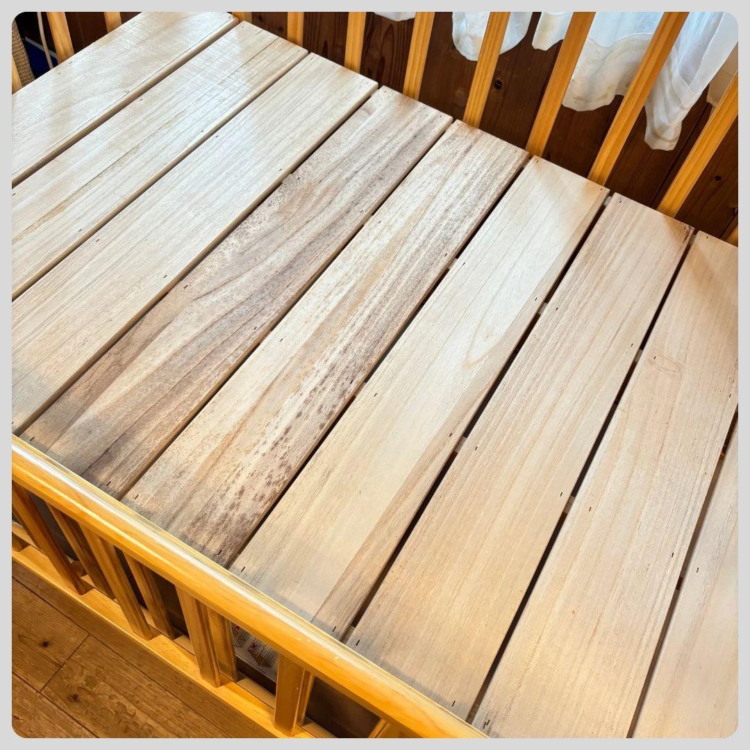 《綺麗❣️早い者勝ち❣️》カトージ　ベビーベット　 ハイシートベビーベッド⭐︎