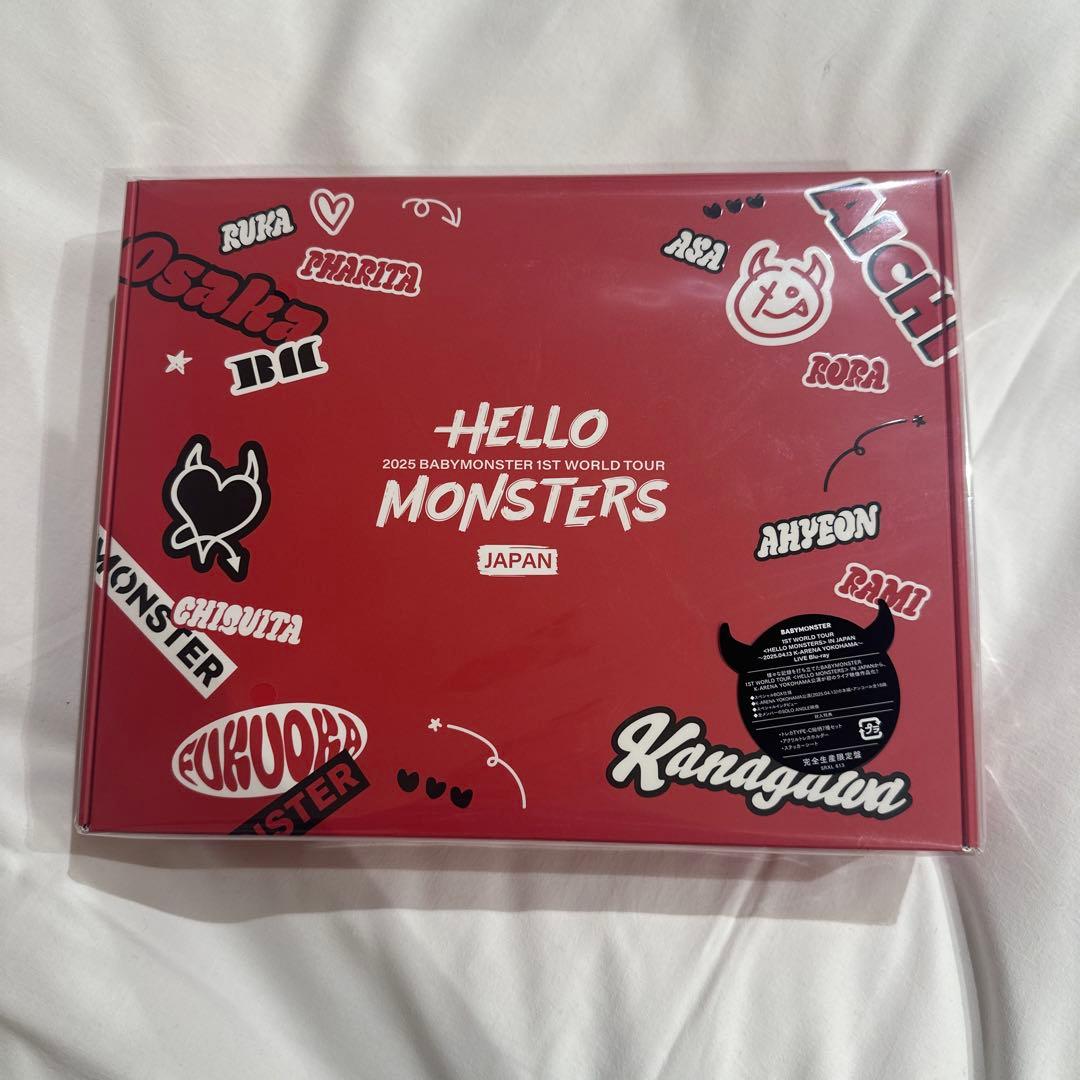 BABYMONSTER Blu-ray 完全生産限定盤 BABYMONSTER初のFAN CONCERT ライブアルバム CD / LIVE Blu-rayの商品