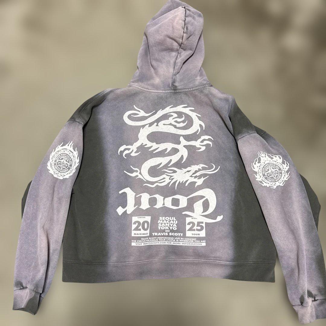 Travis Scott MAXIMUS パーカー XL - メルカリ