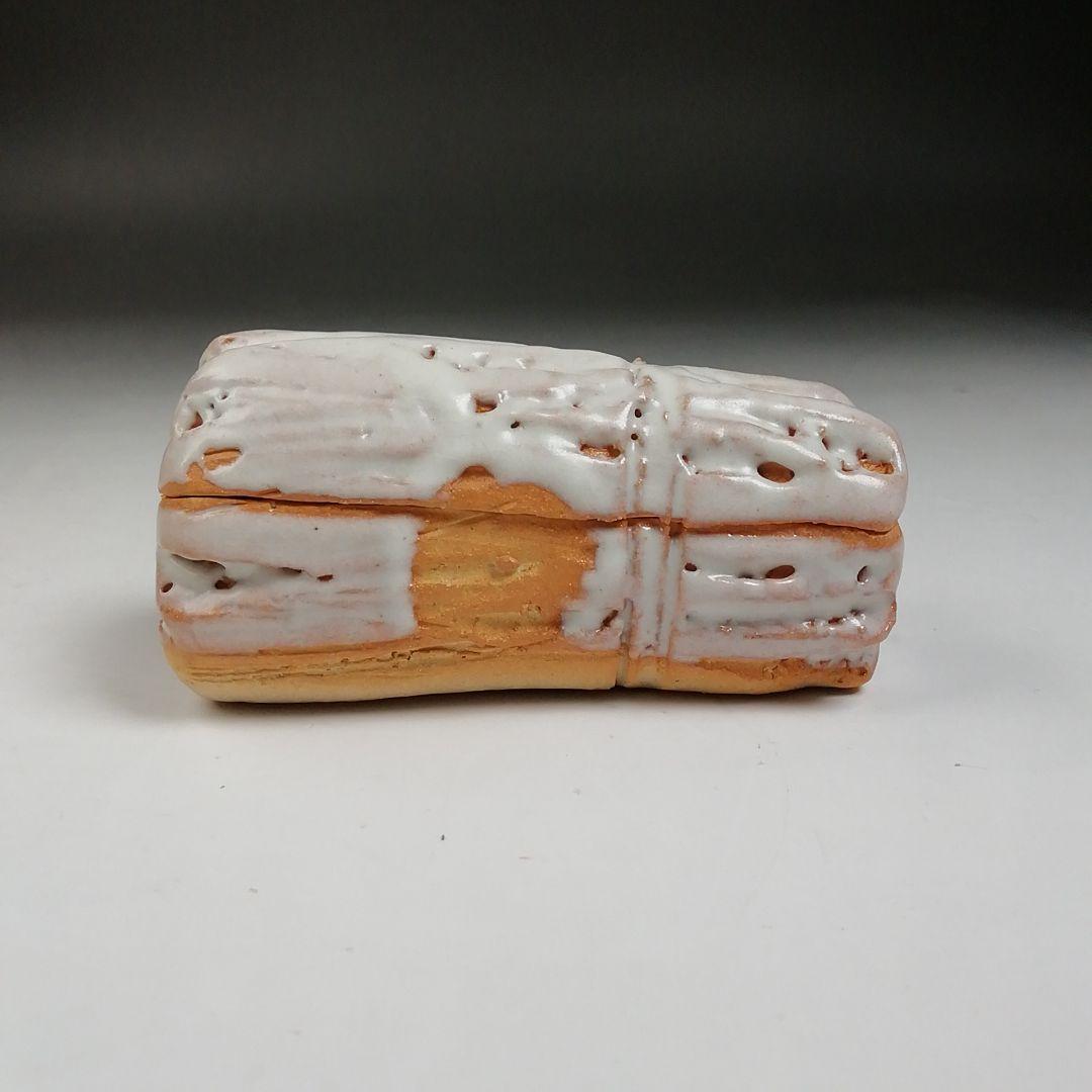 T959 香合 『萩焼』『丹妙山 宇田川聖谷』 共箱 茶道具