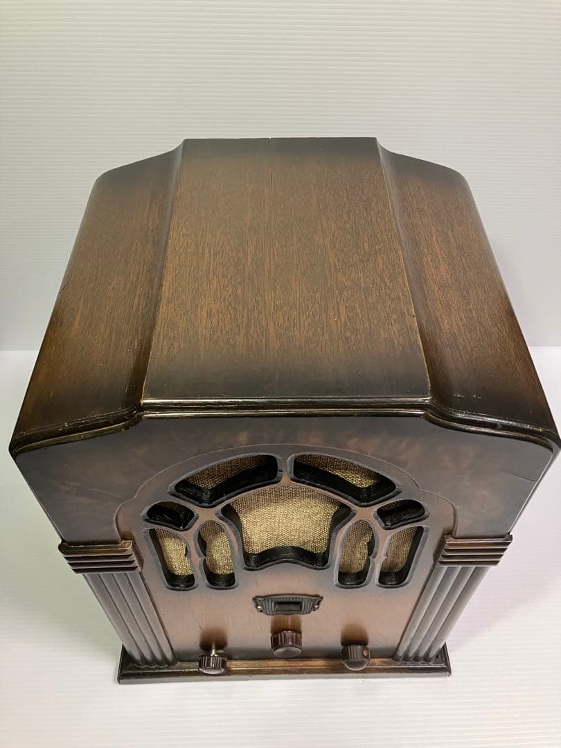 真空管ラジオ 完動品 外部入力端子付き - メルカリ