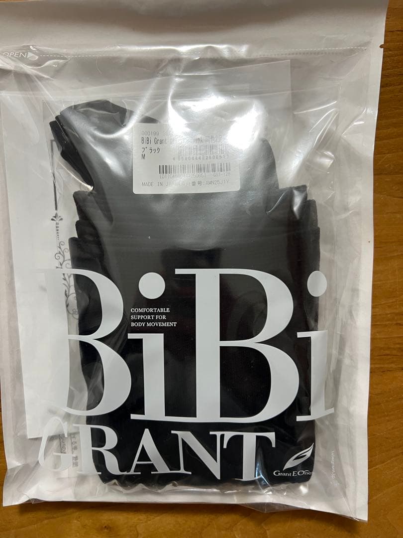 グラントイーワンズ BIBI Grant エナジック ハイソックス ブラック