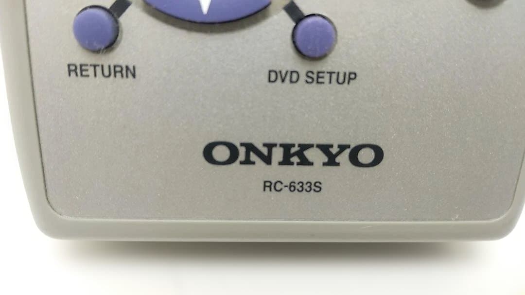 ONKYO FR-UN7/UN9用リモコン RC-633S - メルカリ