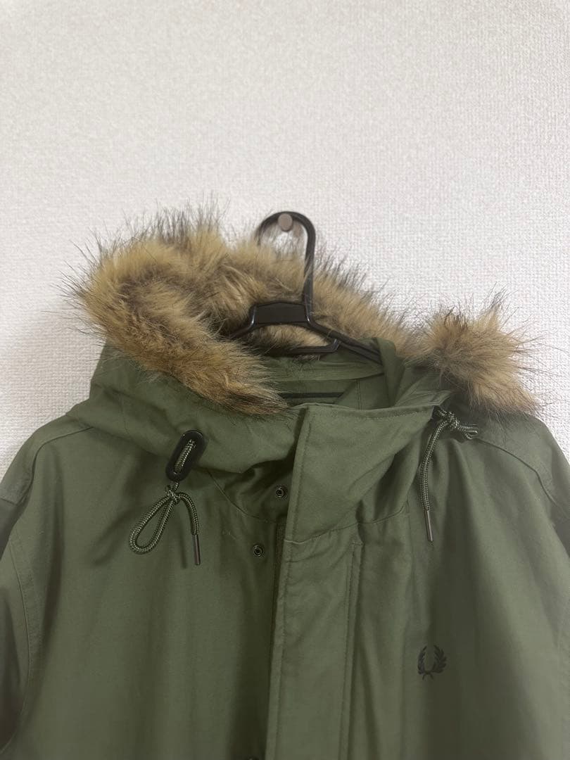 Fred Perry オリーブグリーン モッズコート - メルカリ