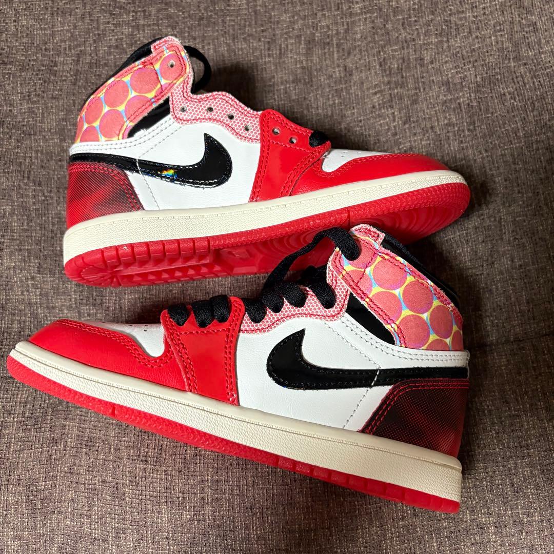 スパイダーマン エアジョーダン 1 HIGH OG SP 18.5cm