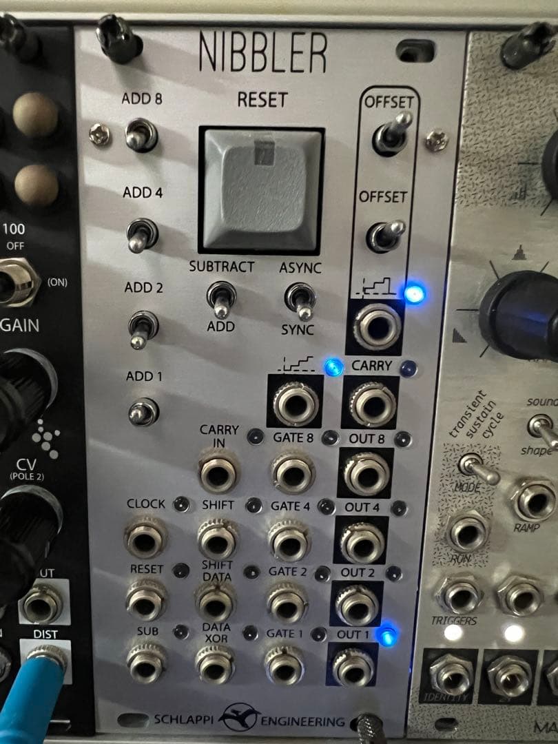 Schlappi Engineering Nibbler モジュラーシンセ