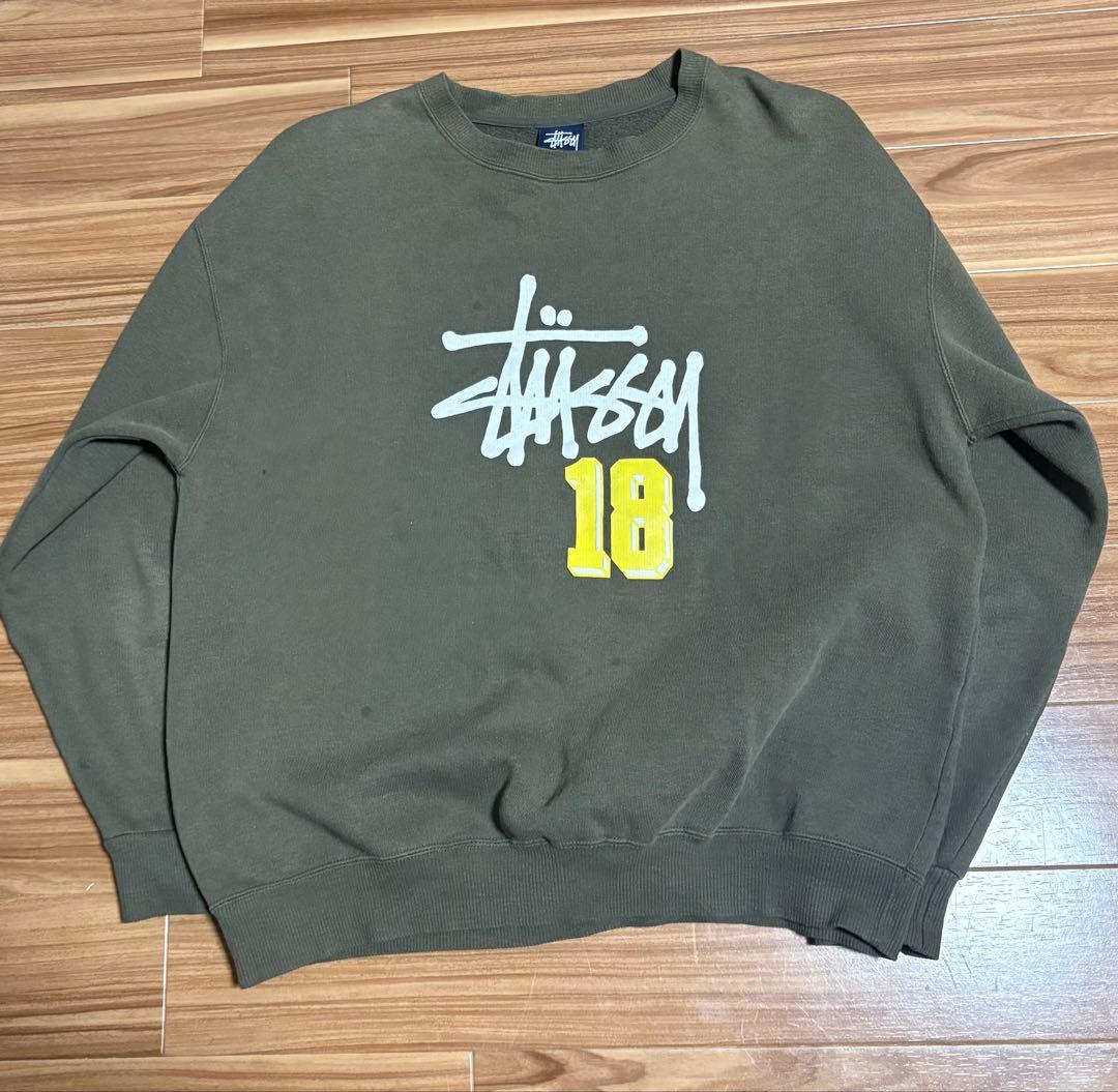 90's old stussyスウェット トレーナー M - メルカリ