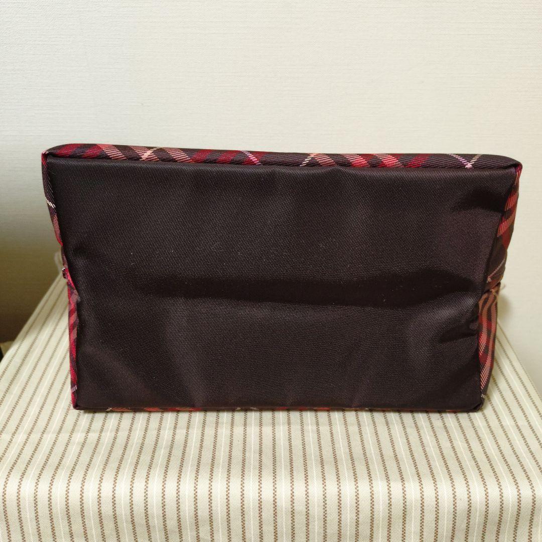 ☆新品未使用☆ バーバリーブルーレーベル チェック柄 ミニトート