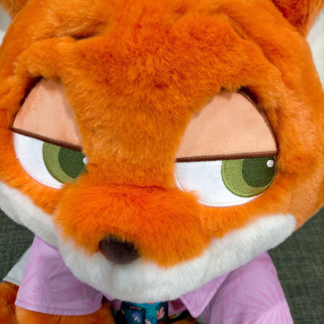 ズートピア ニック・ワイルド ぬいぐるみ 50cm・ブランケット付き