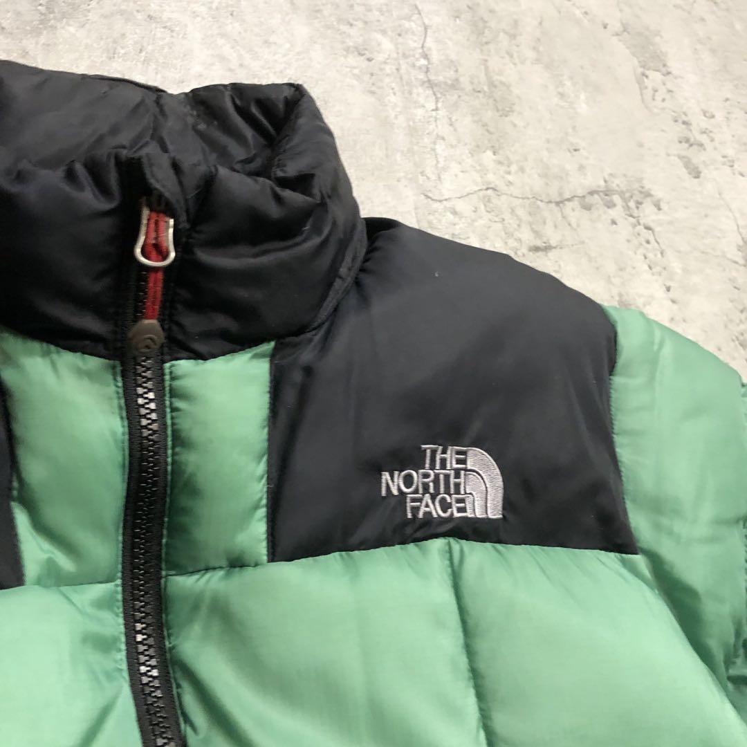 ザノースフェイス 800フィル ローツェ ダウンジャケット グリーン