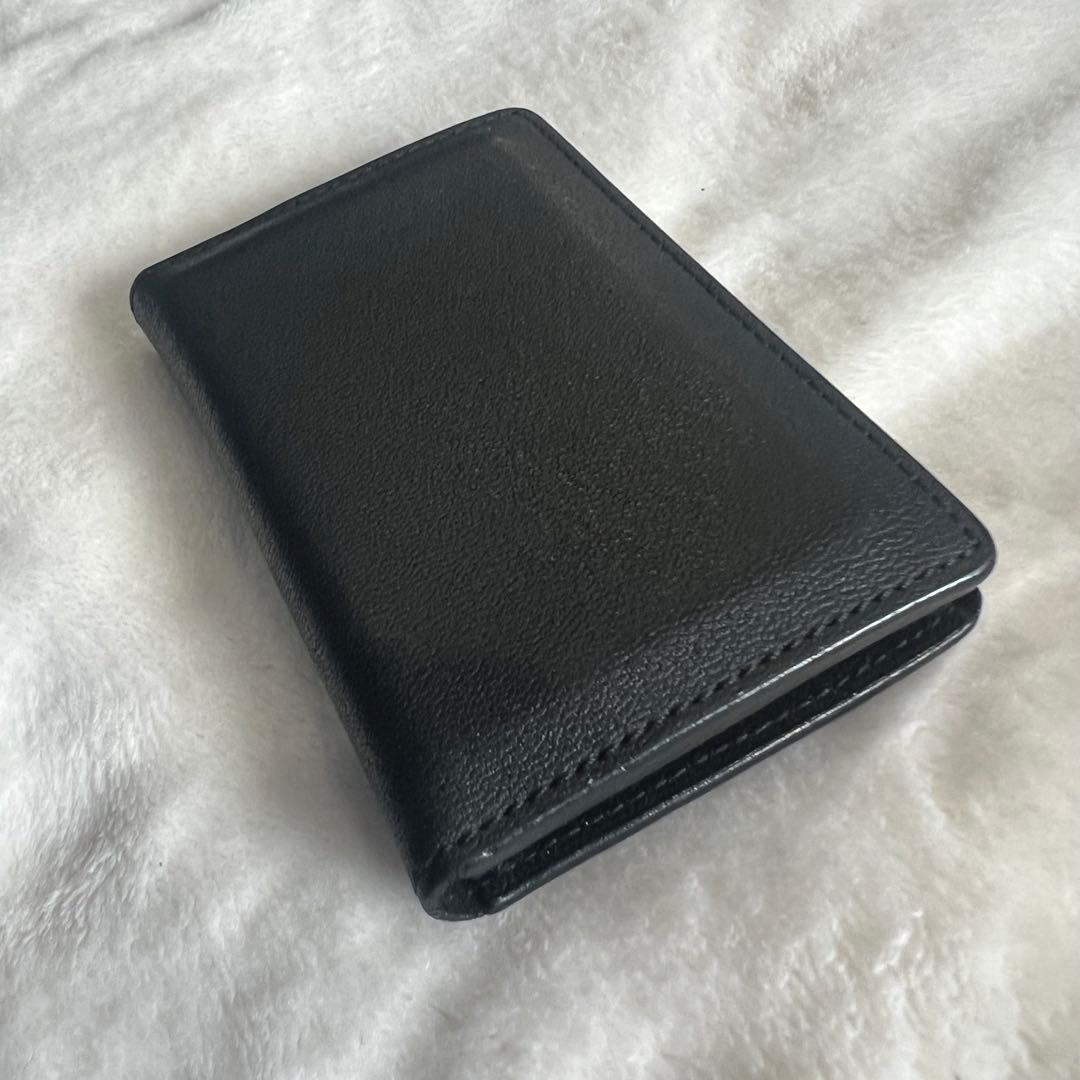 ポーター 黒 レザー 名刺入れ - メルカリ