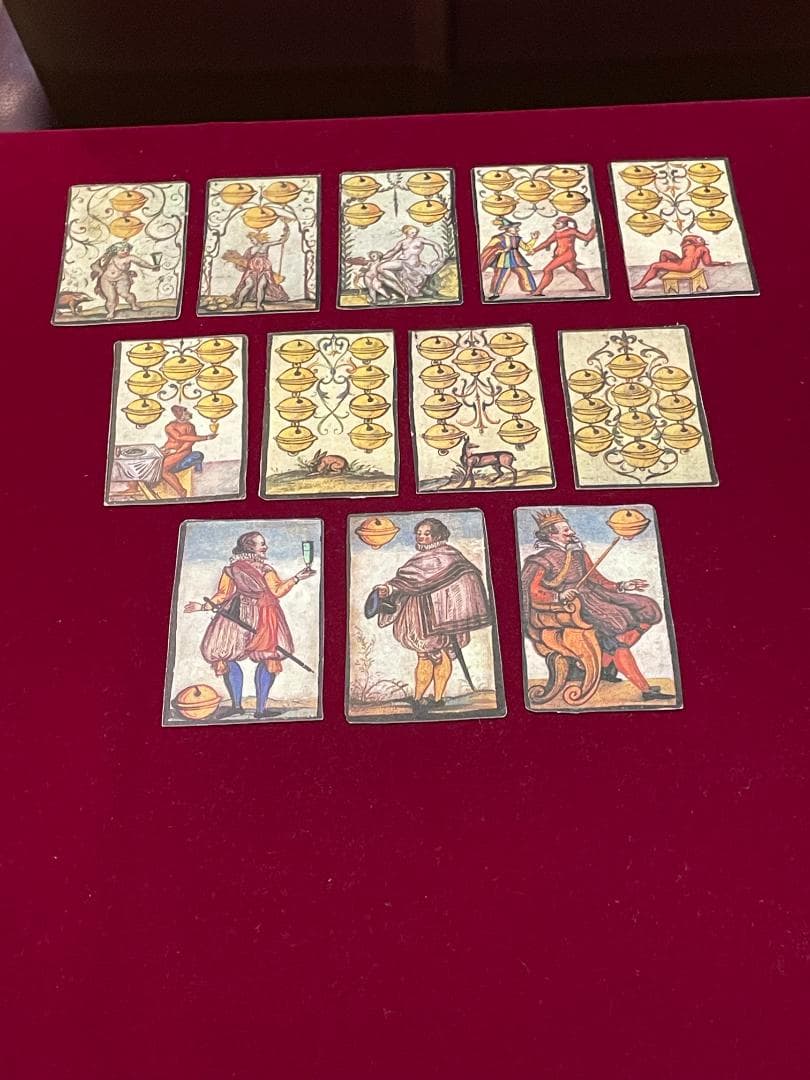 トランプ DAS KUPFER STICHSPIEL DES I.M.F.VON 1617