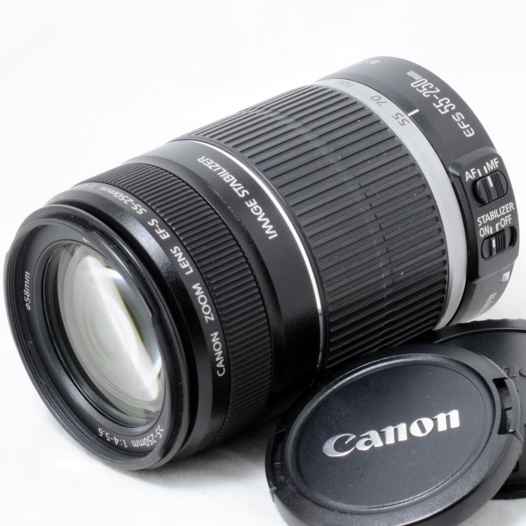 ⭐️実用品⭐️Canon キャノン EF-S 55-250mm 4-5.6 IS - メルカリ