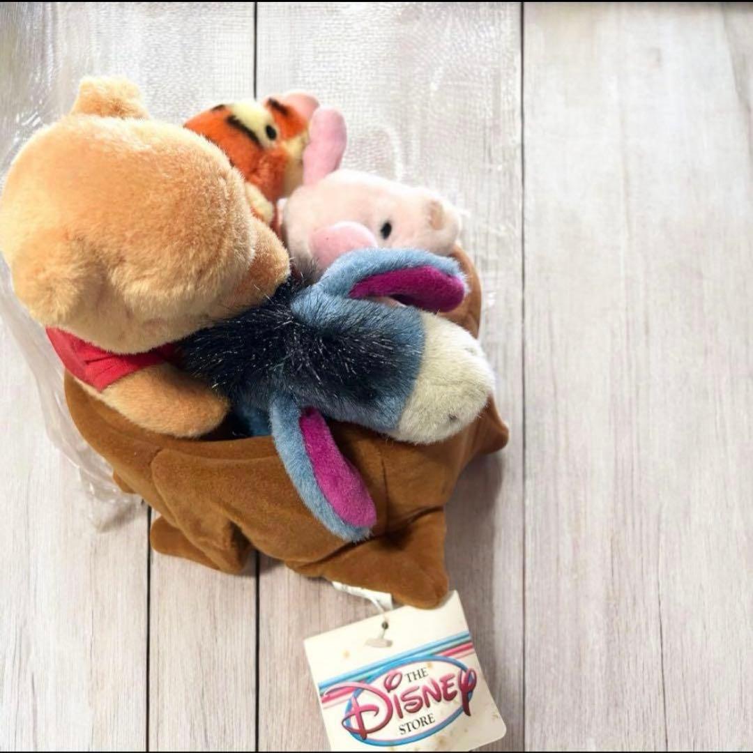 Disneyディズニー切り株プーさんぬいぐるみピグレットイーヨティガー