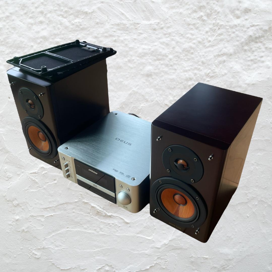 Victor ビクター EX-AR5 コンポ ウッドコーン JVC ケンウッド - メルカリ