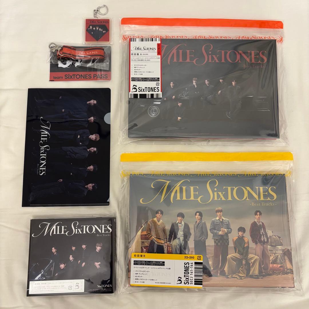 SixTONES MILESixTONES 3形態セット Amazon.co.jp: 【メーカー特典あり】MILESixTONES -Best Tracks- (3