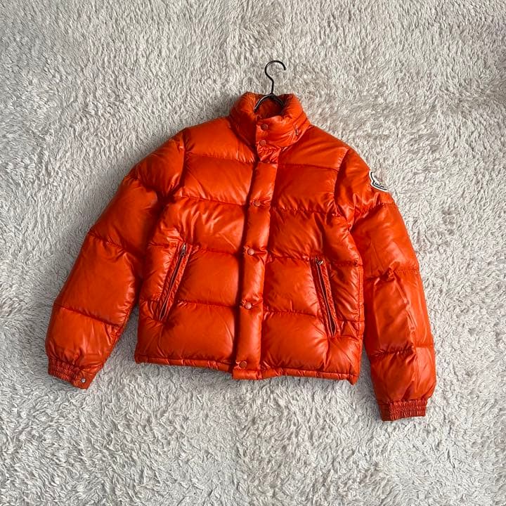 モンクレール /エベレスト/オレンジ/0/デカワッペン - メルカリ