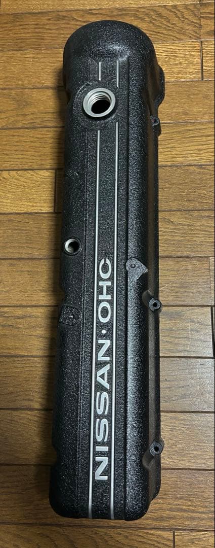 日産 L型 ヘッドカバー L6 L20 L28 旧車 結晶塗装 黒 - メルカリ