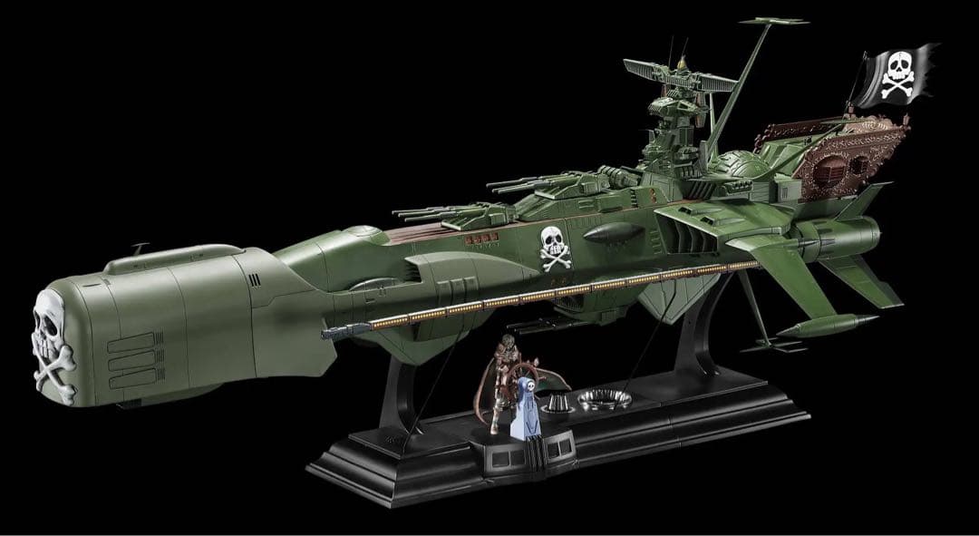 未組立アシェット アルカディア号 ダイキャストギミックモデルをつくる