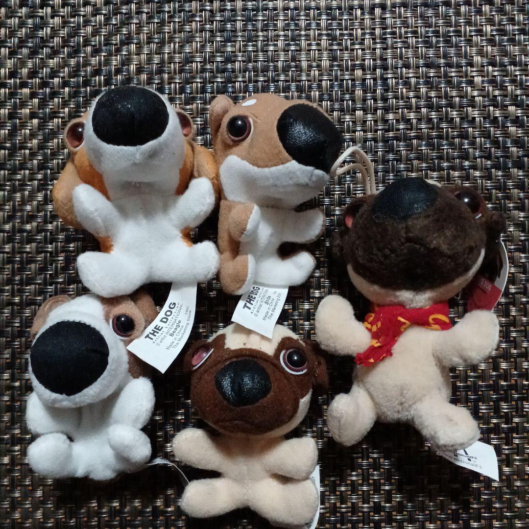 マクドナルド ハッピーセット犬のぬいぐるみ5体セット - メルカリ