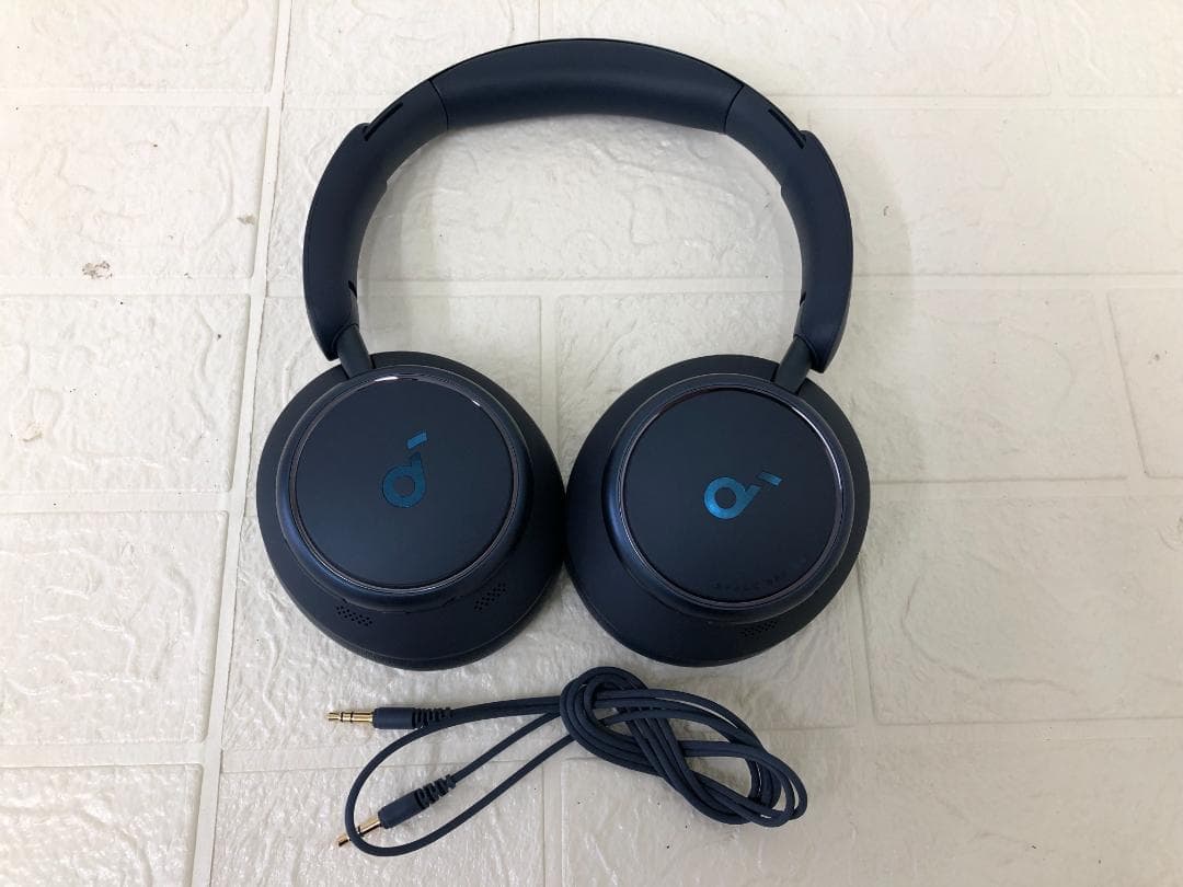 アンカー サウンドコア SPACE Q45 ヘッドホン A3040 ネイビー Soundcore Space Q45 | ワイヤレスヘッドホンの製品情報 | Anker Japan