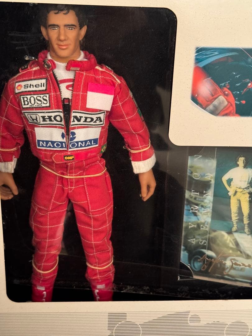 アイルトン・セナ 1/6フィギュア DX版「疾風になった男」タカラ 1998