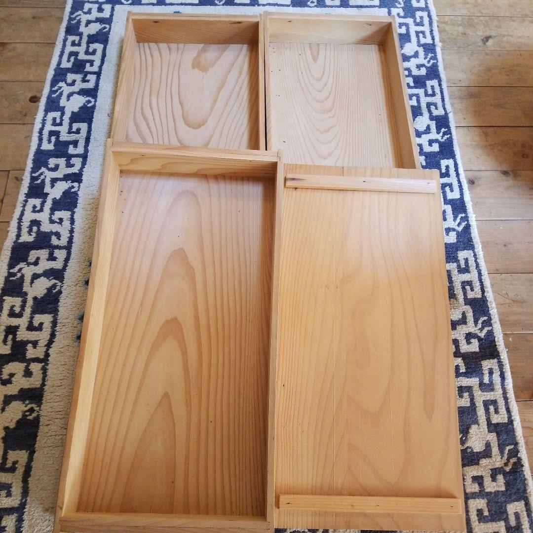 昭和レトロ】もろぶた もろ蓋 古道具 餅箱 木箱 ばんじゅう - メルカリ