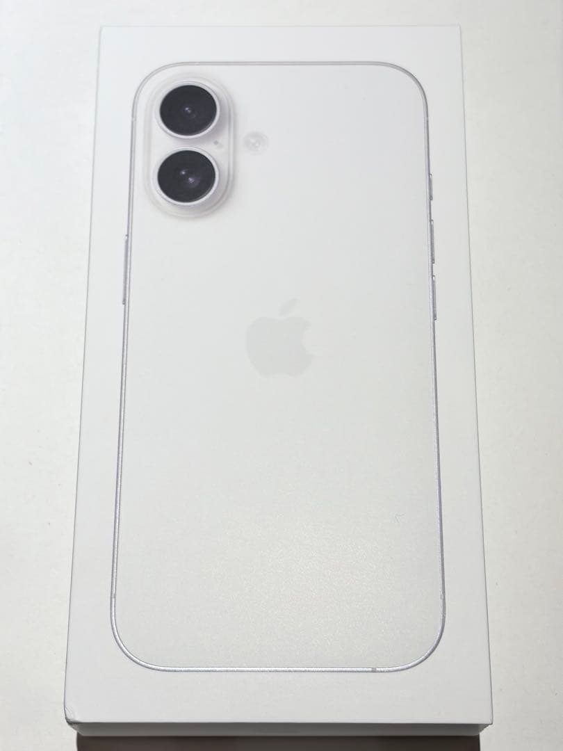 【新品未開封】iPhone16 ホワイト 128G SIMフリー iPhone 16 『新品未開封』iPhone 128GB SIMフリー [ホワイト] MYDR3J/A