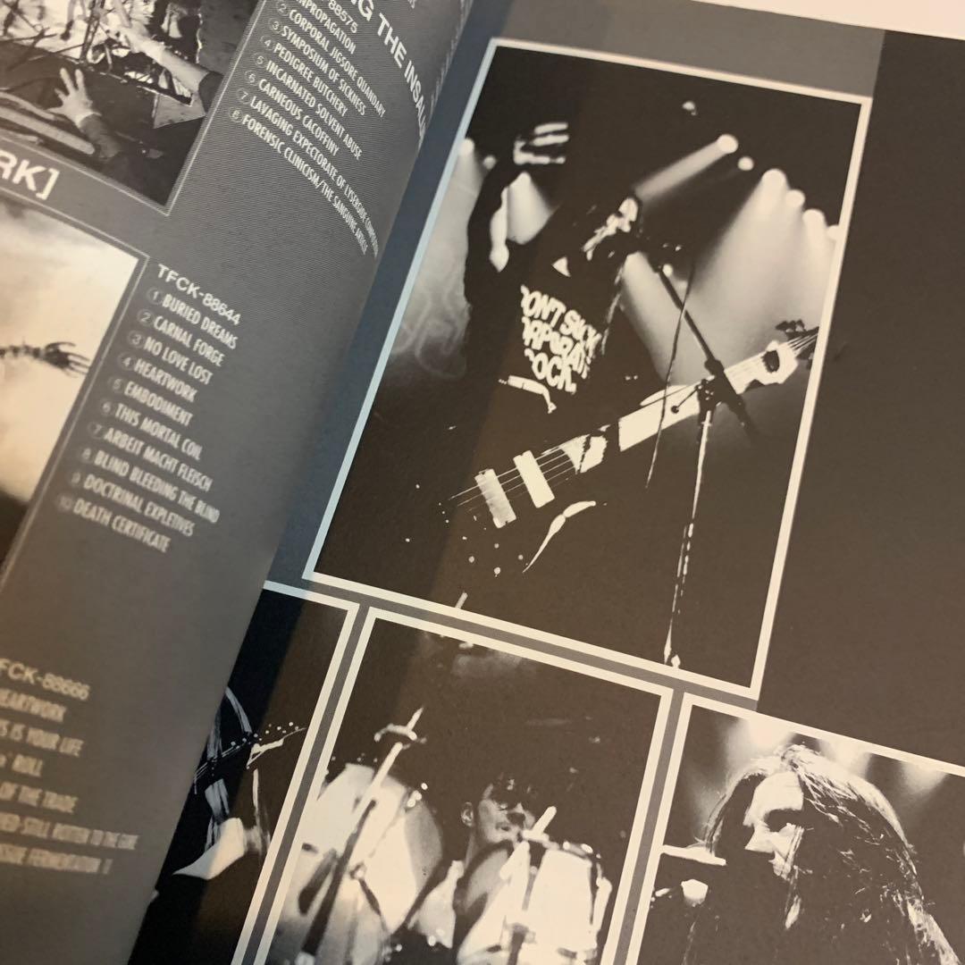 コレクター涙⭐︎激美状態⭐︎carcass BEST バンドスコア 本 貴重レア