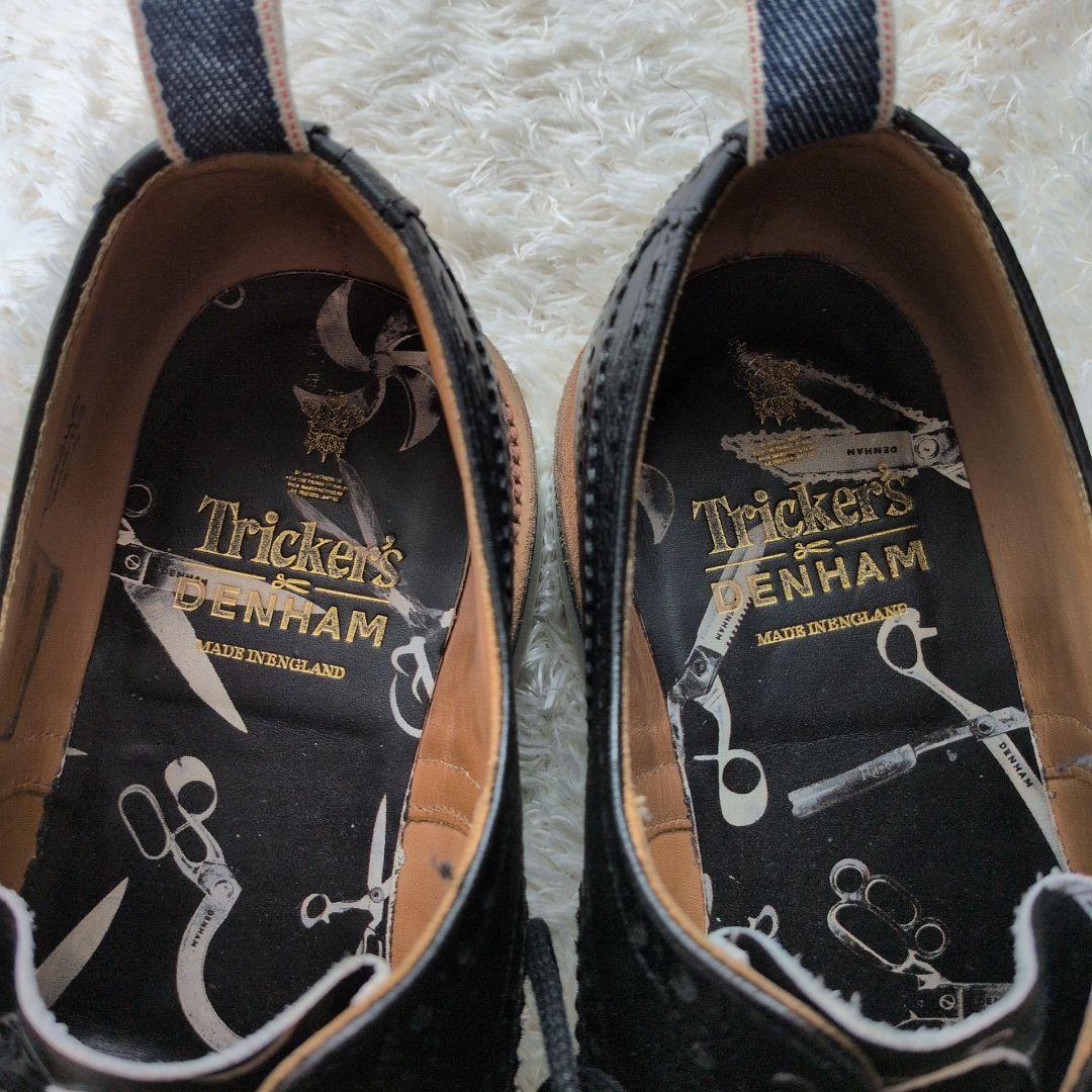 極美品 激レア】デンハム トリッカーズ コラボ ウイングチップ デニム