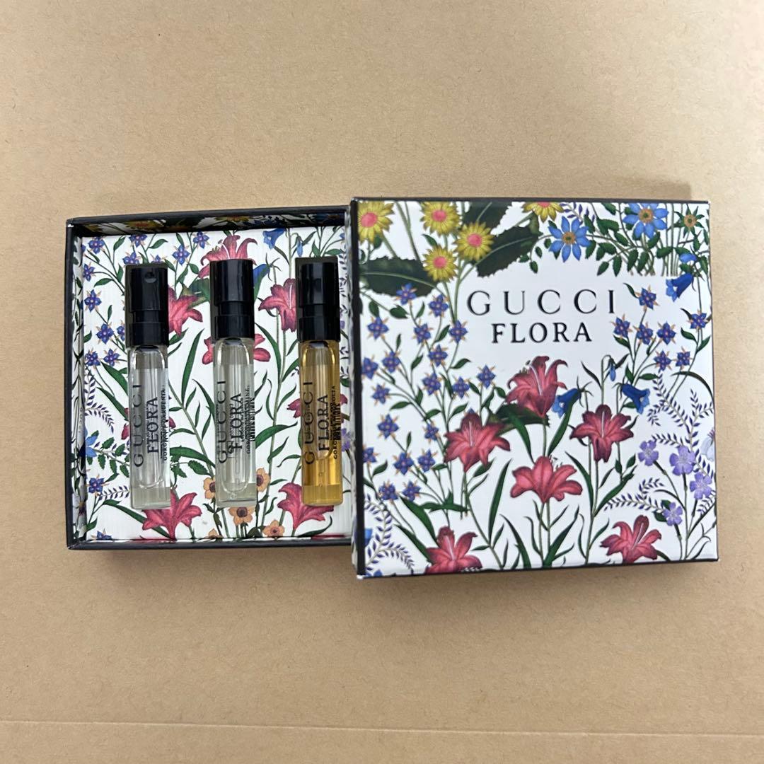 GUCCI FLORA 香水セット 1.5ml x 3本【当日発送】 - メルカリ