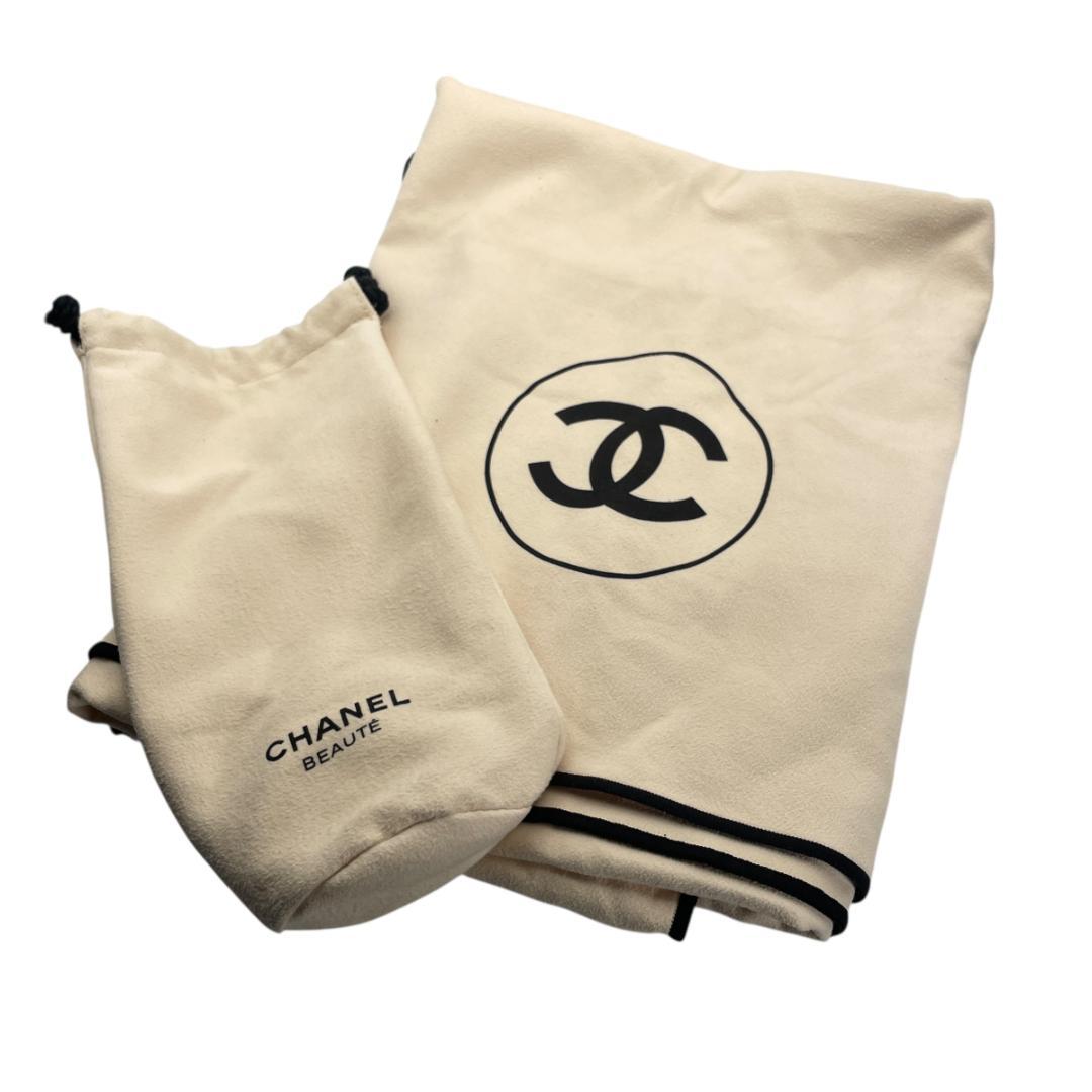 シャネル ノベルティ ブランケット フリース クリーム色 ノベルティ】 シャネル CHANEL ブランケット - 【BLANC LAPIN