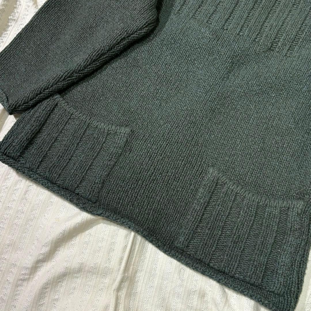 ⭐︎幻級 ストーンアイランド オーバーサイズニット グリーンエッジ