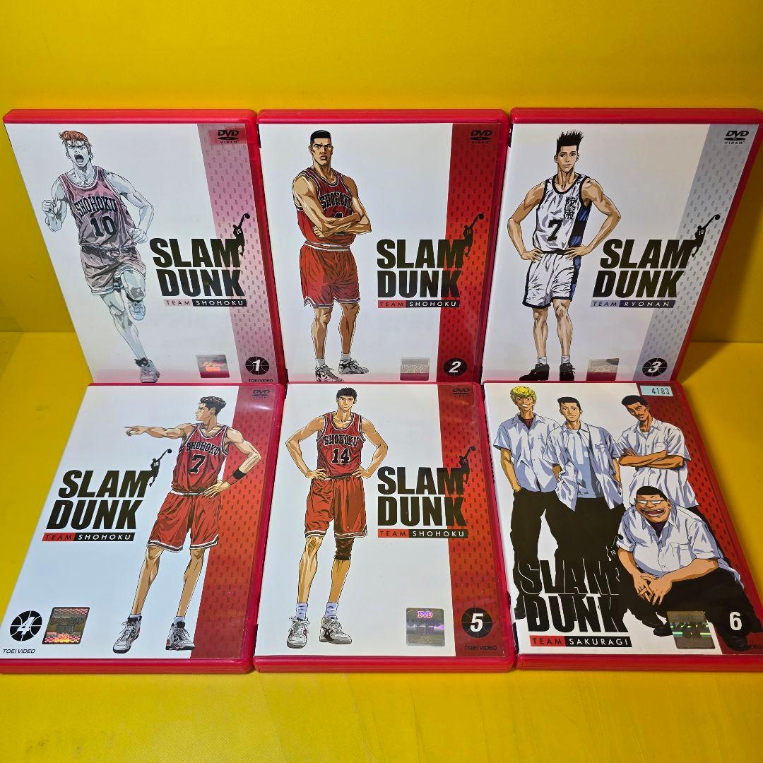 新品ケース交換済み スラムダンク+THE MOVIE DVD全19巻セット - メルカリ