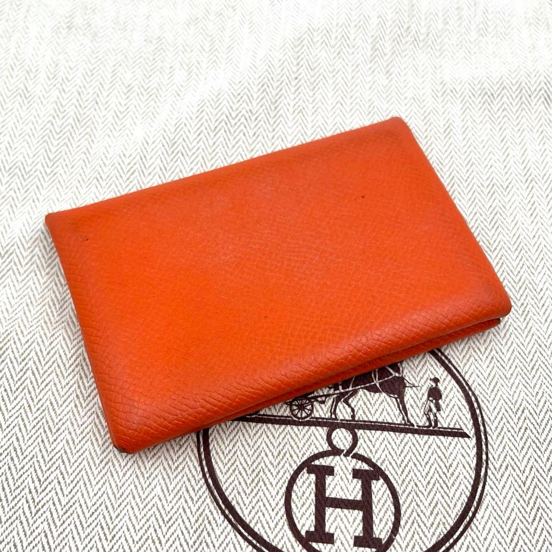 正規品 HERMES エルメス カルヴィ カードケース 名刺入れ HERMES（エルメス） （新品・未使用品）エルメス カルヴィ カード
