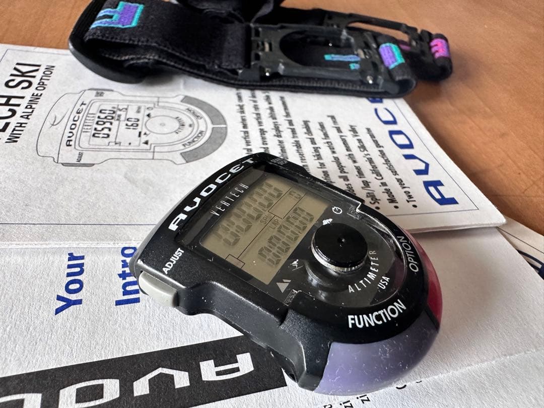 AVOCET VERTECH アボセット デジタル時計 スキー スノボード - メルカリ