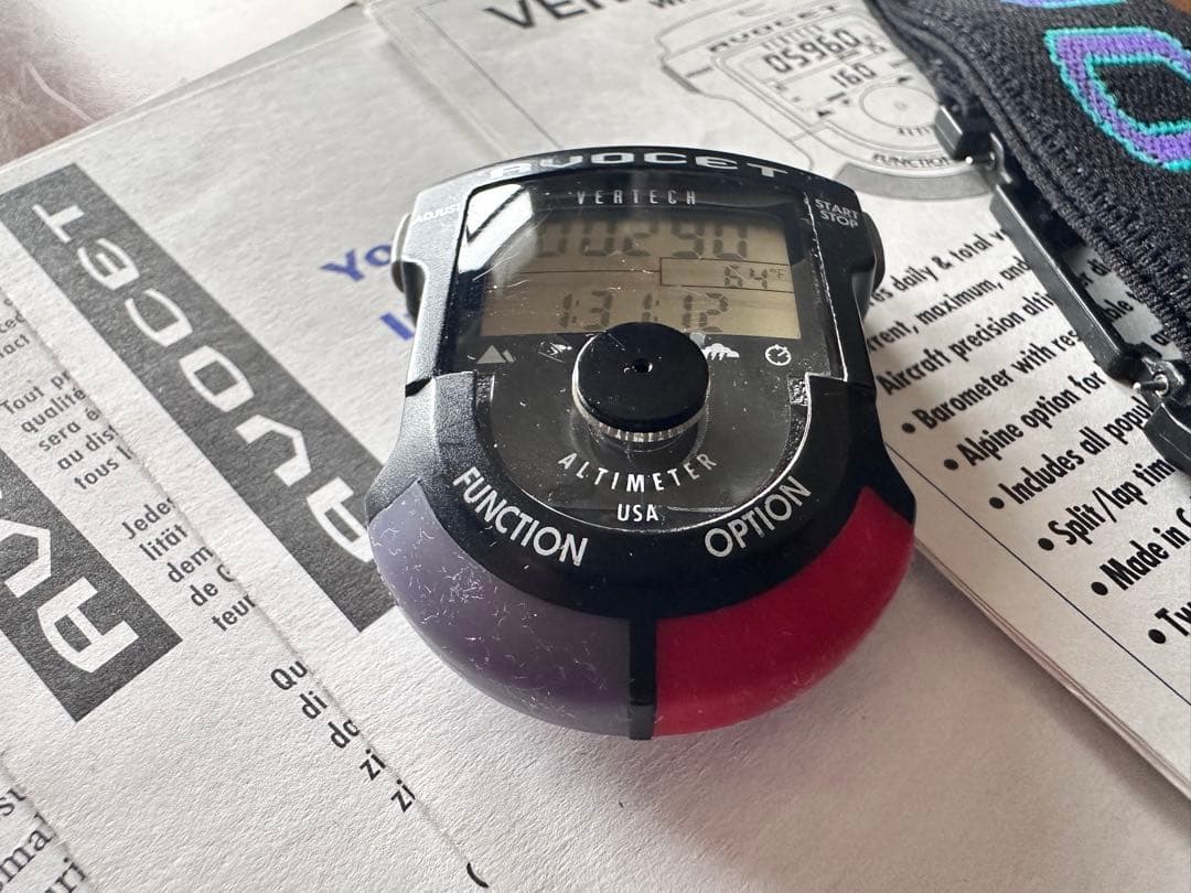 AVOCET VERTECH アボセット デジタル時計 スキー スノボード - メルカリ