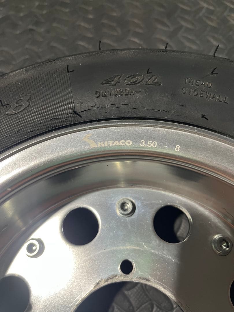 キタコ　8インチ　3.5J 2本　モンキー