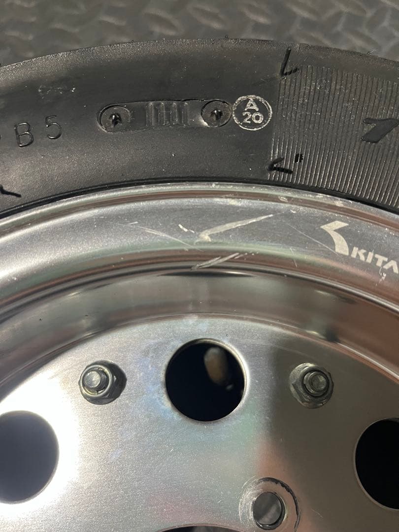 キタコ　8インチ　3.5J 2本　モンキー