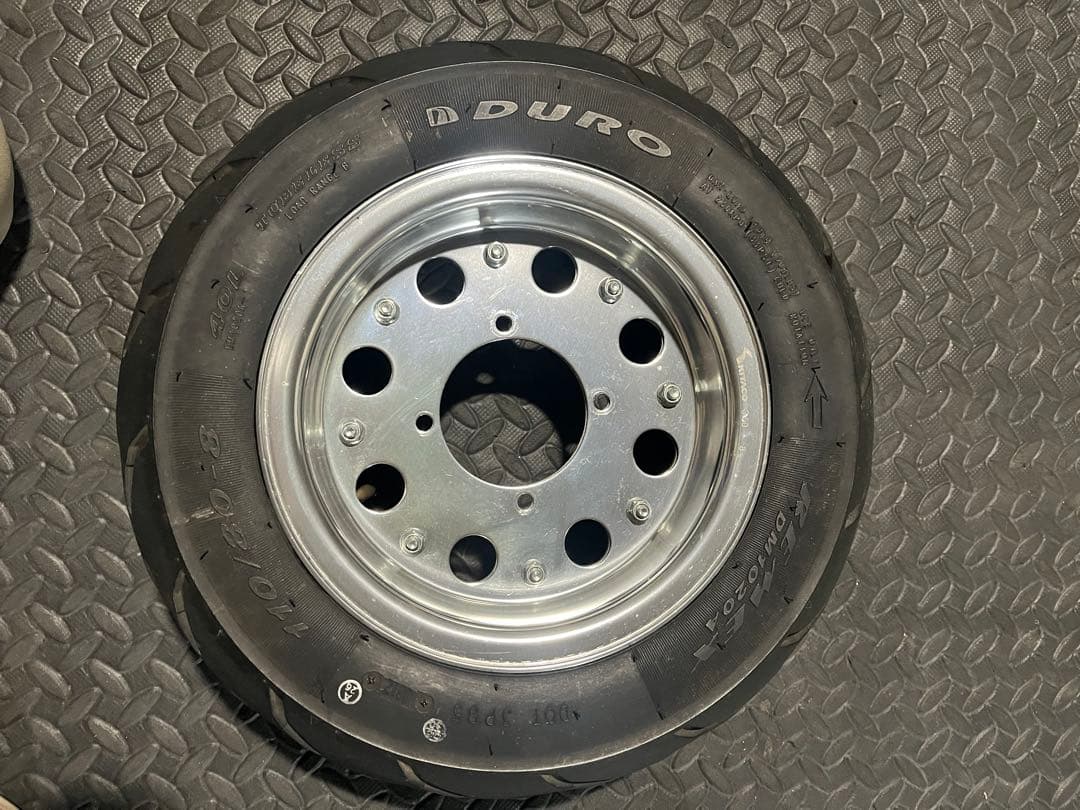 キタコ　8インチ　3.5J 2本　モンキー