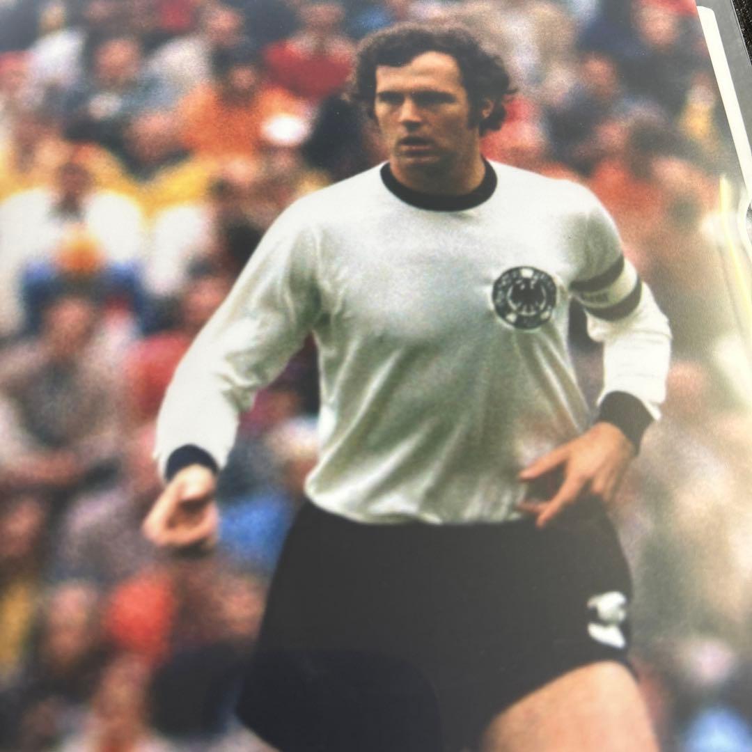 フランツ ベッケンバウアー 西ドイツ代表 直筆サイン入りフォト