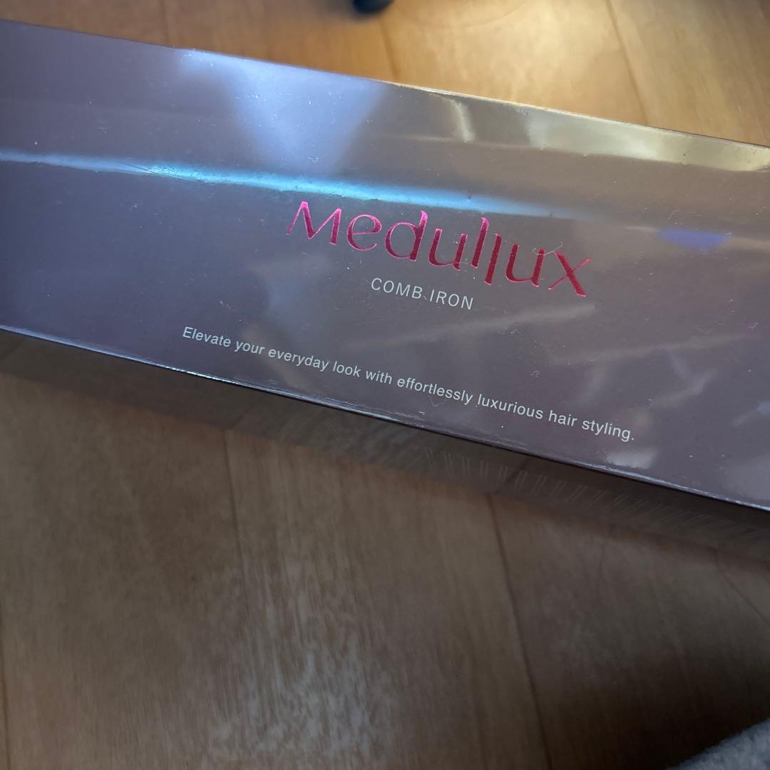 新品未使用 Medullux メデュラックス コームアイロン 楽天市場】メデュラックス コーム アイロン ヘアアイロン スタイリング