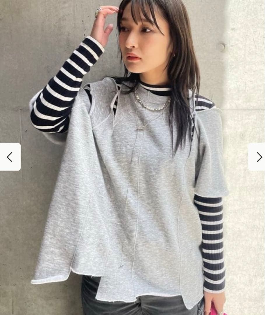 BEAMS 77circa リメイクスウェット