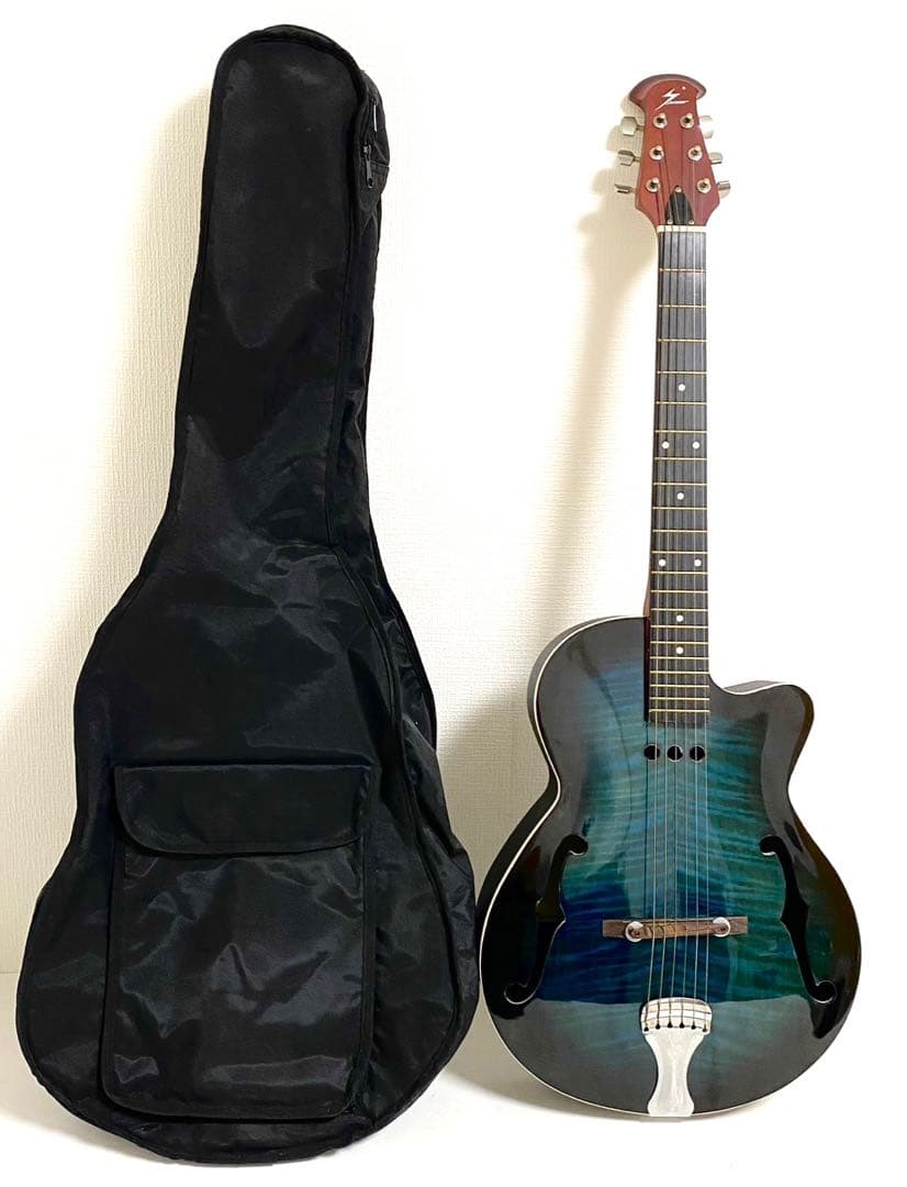 希少カラー】 S POWER FKRP-39C アコギ クラシックギター 青 - メルカリ