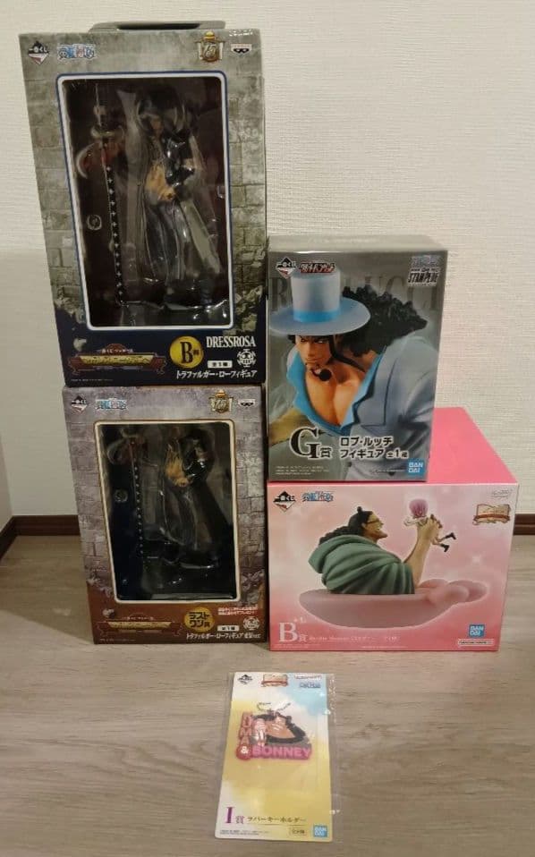 一番くじ ワンピース ロー ルッチ くま ボニー フィギュア