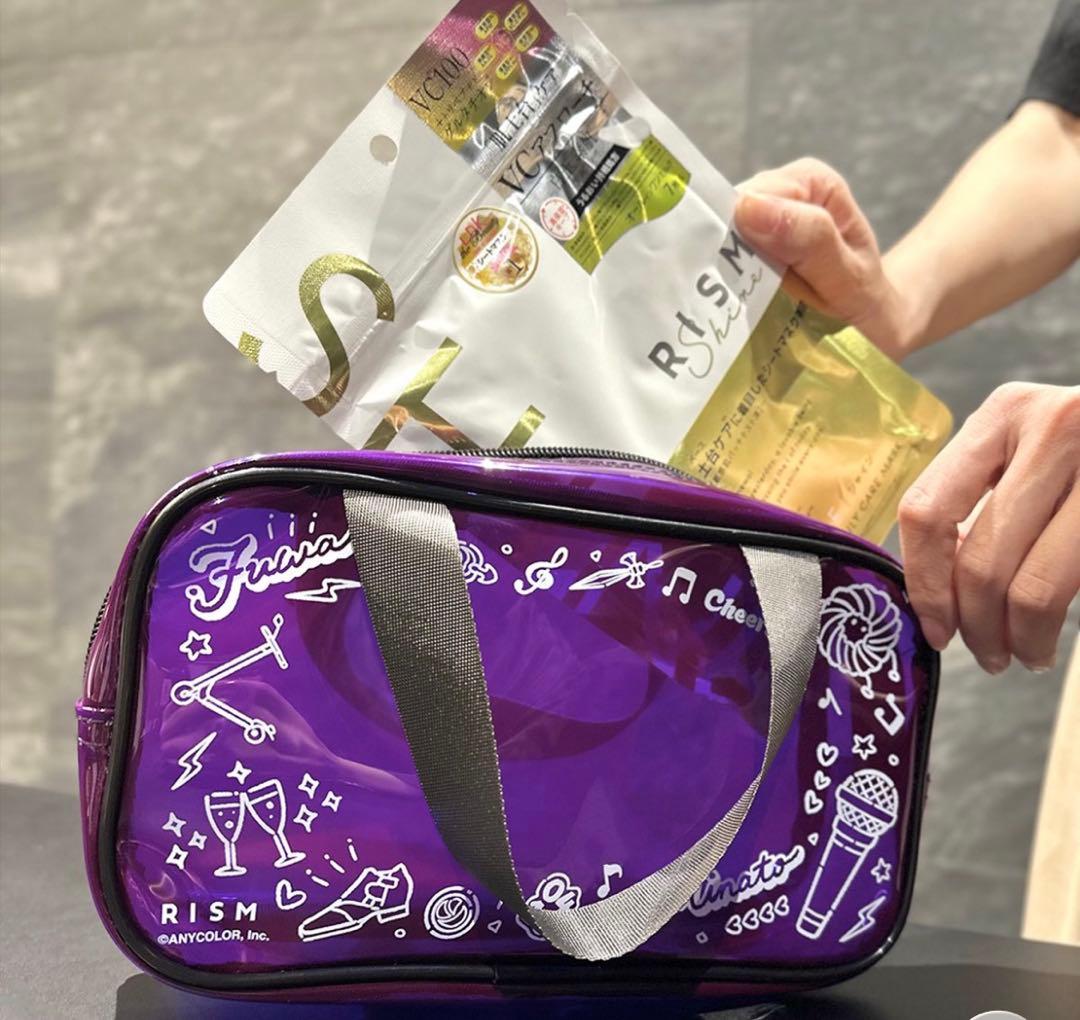 ふわぐさRISM オリジナルクリアポーチ 不破湊 ふわぐさRISM キャンペーンは11月30日(日)までとなっています‼ クリア