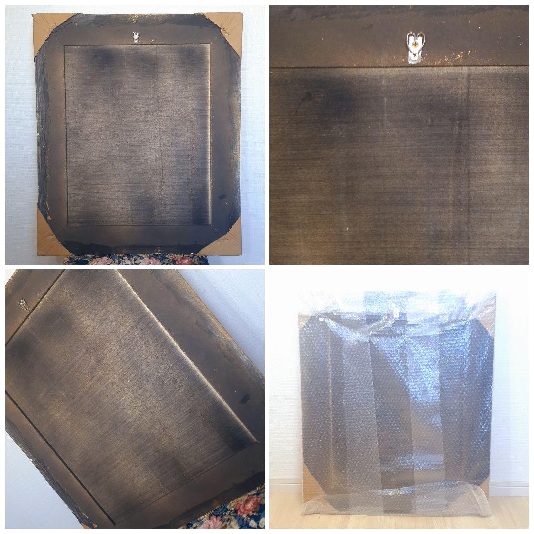 グスタフクリムト作画 TheMaiden 良質キャンバス 豪華 金箔額縁付