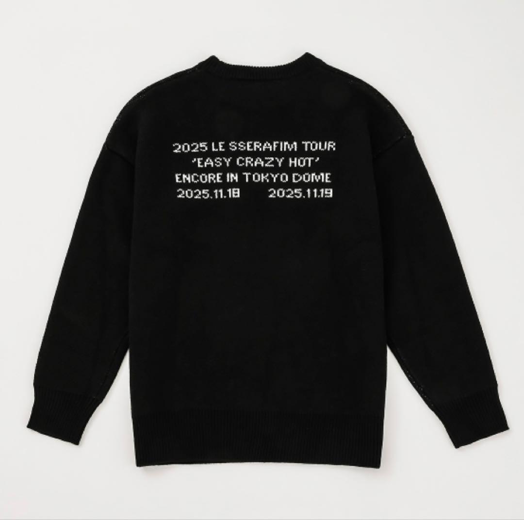 LE SSERAFIM 東京ドーム アパレル ニット トレカ付属 - メルカリ