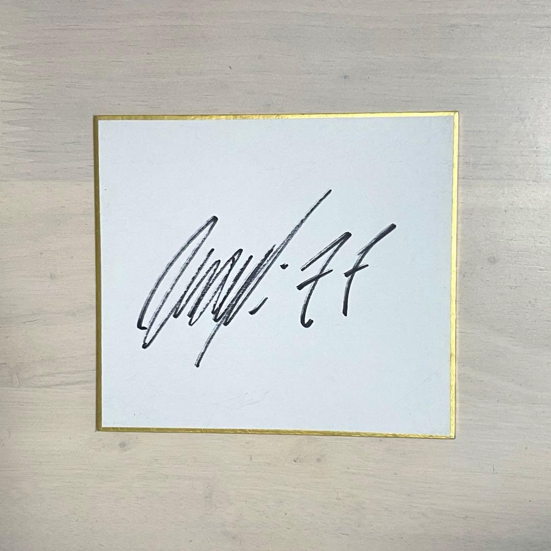 セレッソ大阪 77 ルーカス・フェルナンデス【直筆サイン色紙】 - メルカリ